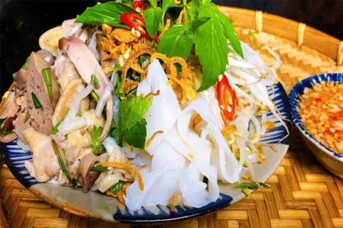 Bánh Ướt Lòng Gà